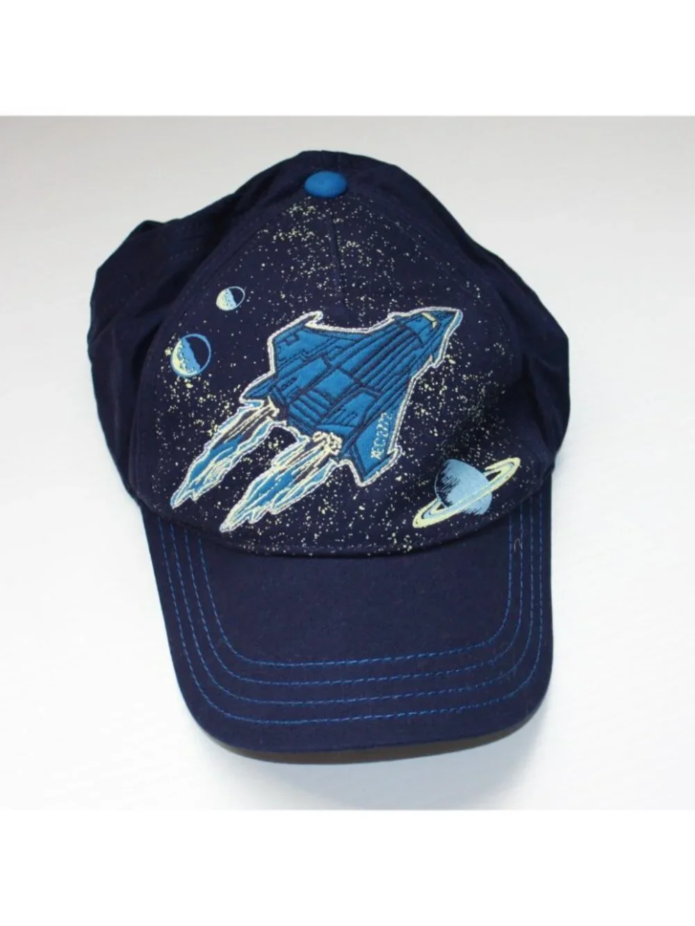 Gymboree Space Voyager Boy's Spaceship Baseball Cap Hat in size 8 and Up